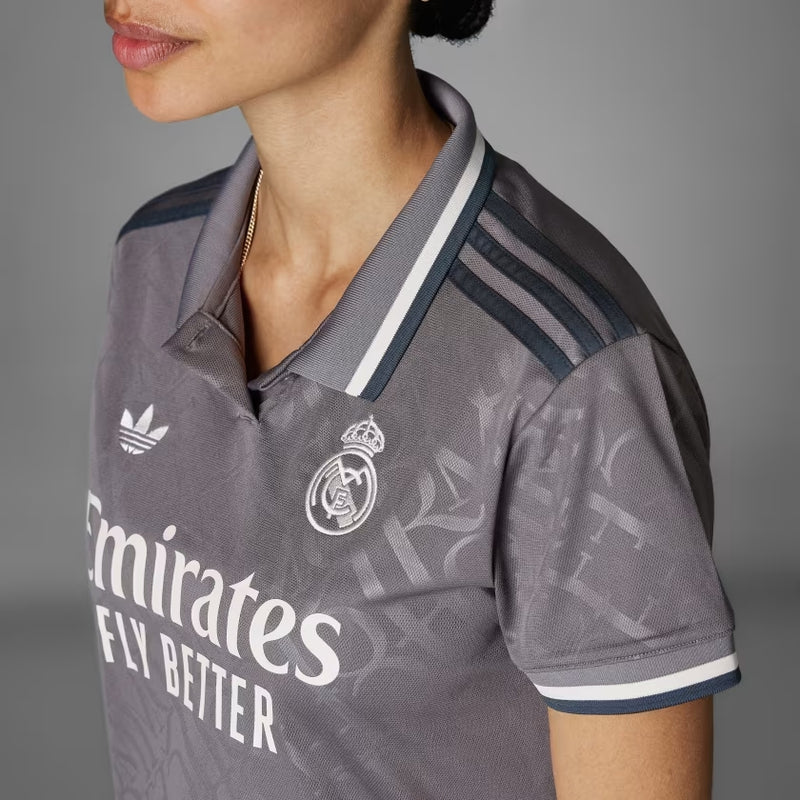 Camisa Feminina Real Madrid Third 2024/25 + PERSONALIZAÇÃO GRÁTIS
